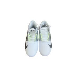 Nike Alpha Menace 4 Pro Men's Football Cleats White/Photon FD7037-100 Sz 9.5